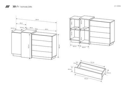 Sideboard 2D4S E3D
