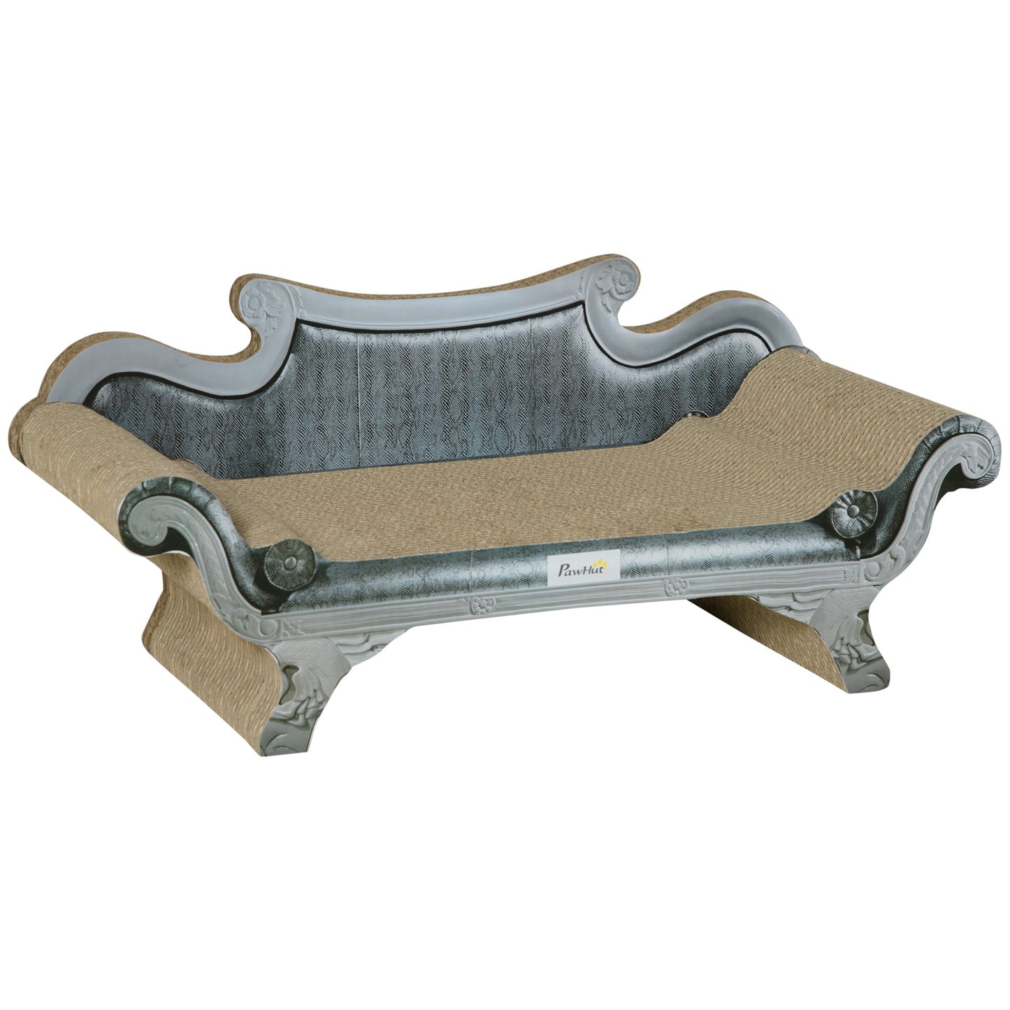 Drapak dla kota PawHut, tekturowy drapak dla kota, 60 x 29 x 26,5 cm