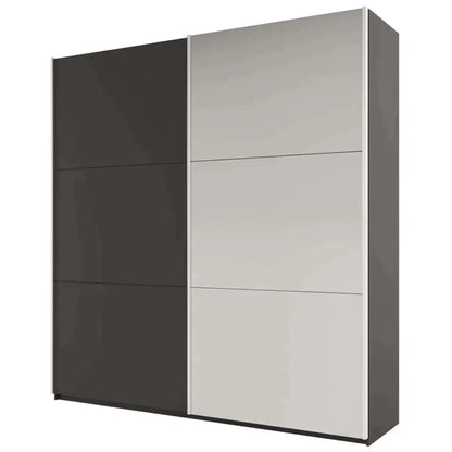 Wokingham Sliding Door Mirror 200cm Wardrobe - Platinum