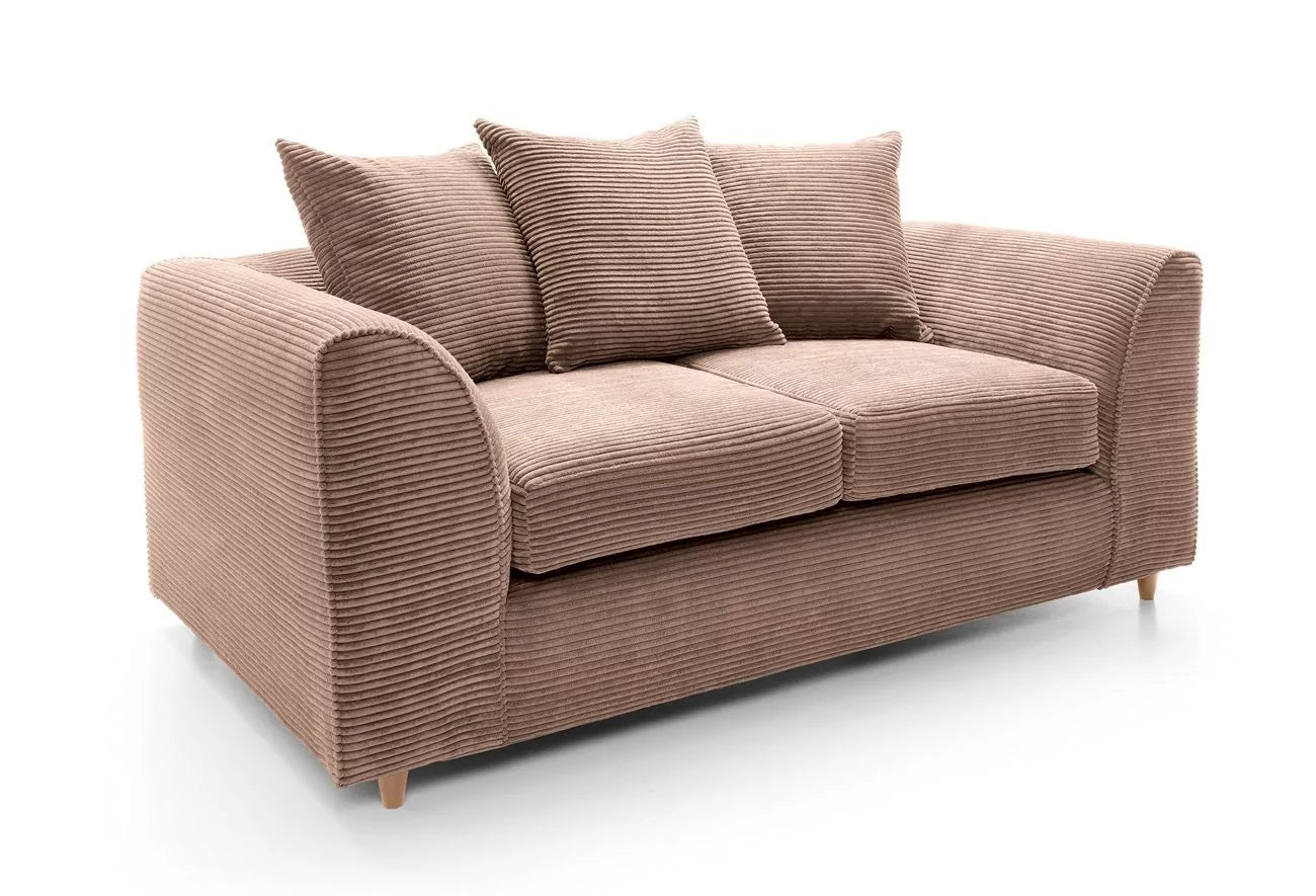 Jill Jumbo 2 Seater Sofa - Brown