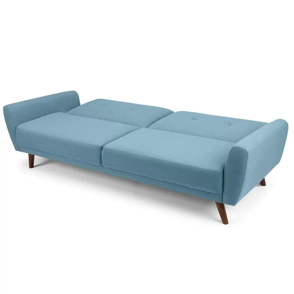 Monza Compact And Stylish 3 Seater Sofabed- Blue