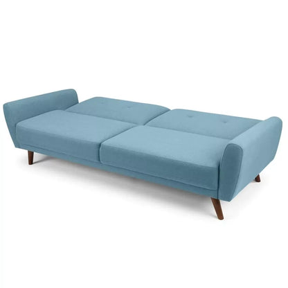 Monza Compact And Stylish 3 Seater Sofabed- Blue