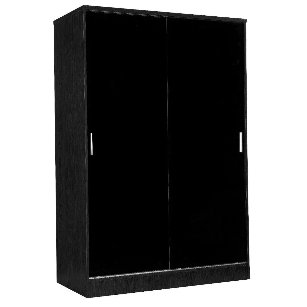 Reflect High Gloss XL 2 Door Sliding Wardrobe - Black