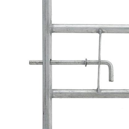 4-12FT Durable Galvanized Metal Field Gate