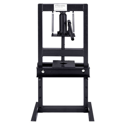 6 Ton Hydraulic H-Frame Shop Press Adjustable Working Table