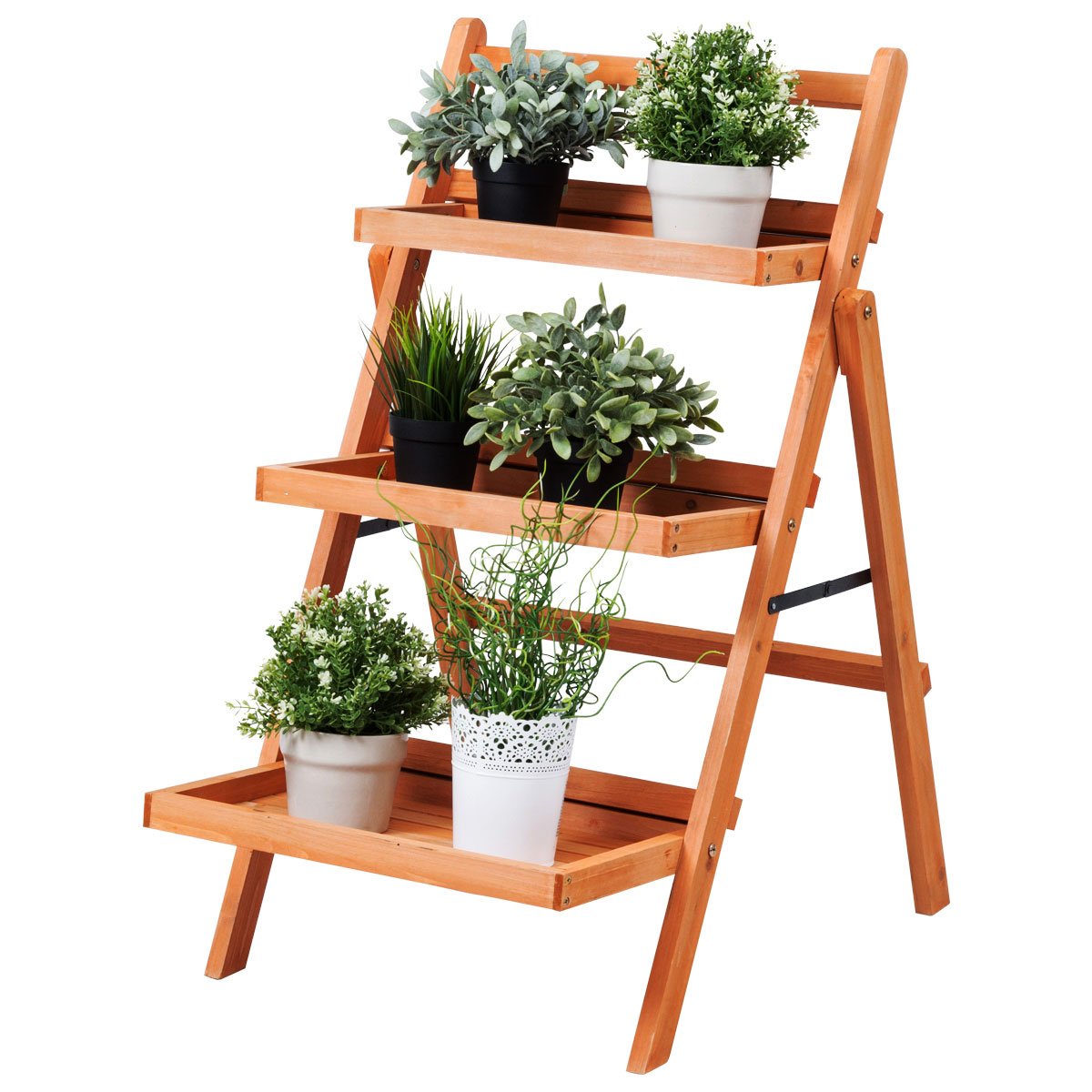 3-Tier Plant Stand Flower Rack Bonsai Pot Shelf