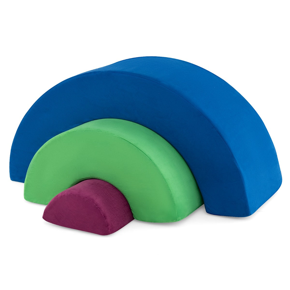 3 Piece Toddlers Climbing Toys with Elastic Filling-Colourful