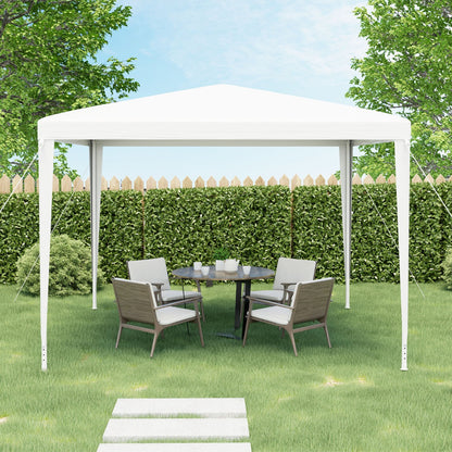 3x3m garden tent with 4 removable side walls &amp; windows ideal for weddings