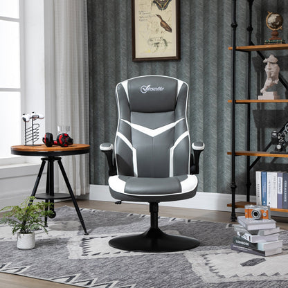 Vinsetto High Back Computer Gaming Chair Executive Swivel Adjustable Home Office Grey