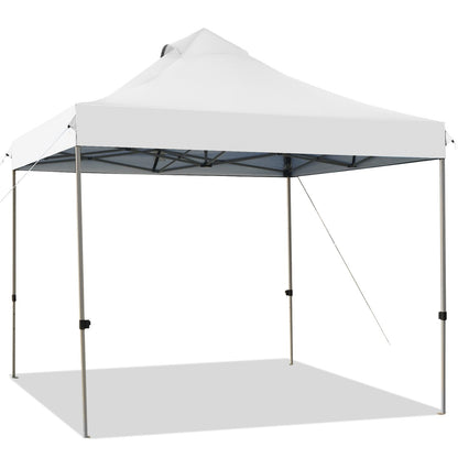 3m x 3m Pop Up Canopy Tent Commercial Instant Shelter-White