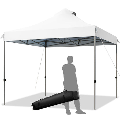 3m x 3m Pop Up Canopy Tent Commercial Instant Shelter-White
