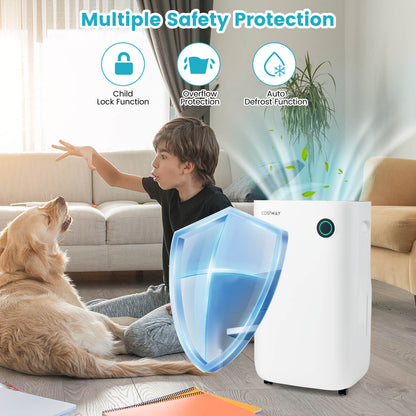 Dehumidifier 40L/Day  with 5 Modes and 2 Speed