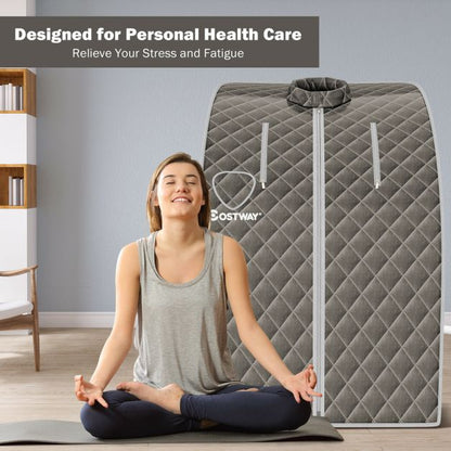 3L Portable Steam Sauna Full Body Slimming Detox Tent