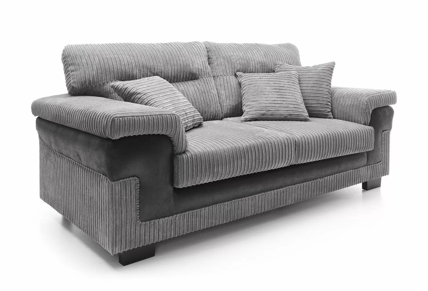 Samson Corded Fabric 3 Seater Sofa