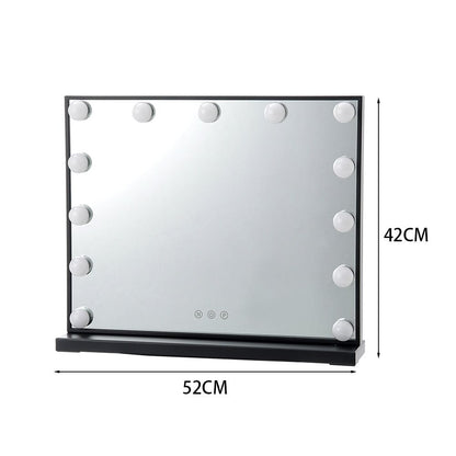 62CM Wide Rectangle Hollywood LED Makeup Vanity Mirror