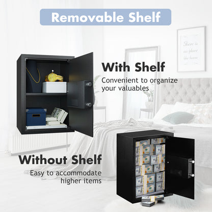 48L Digital Electronic Safe Box with Keypad Lock