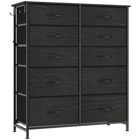 HOMCOM Chest of Drawers in Black