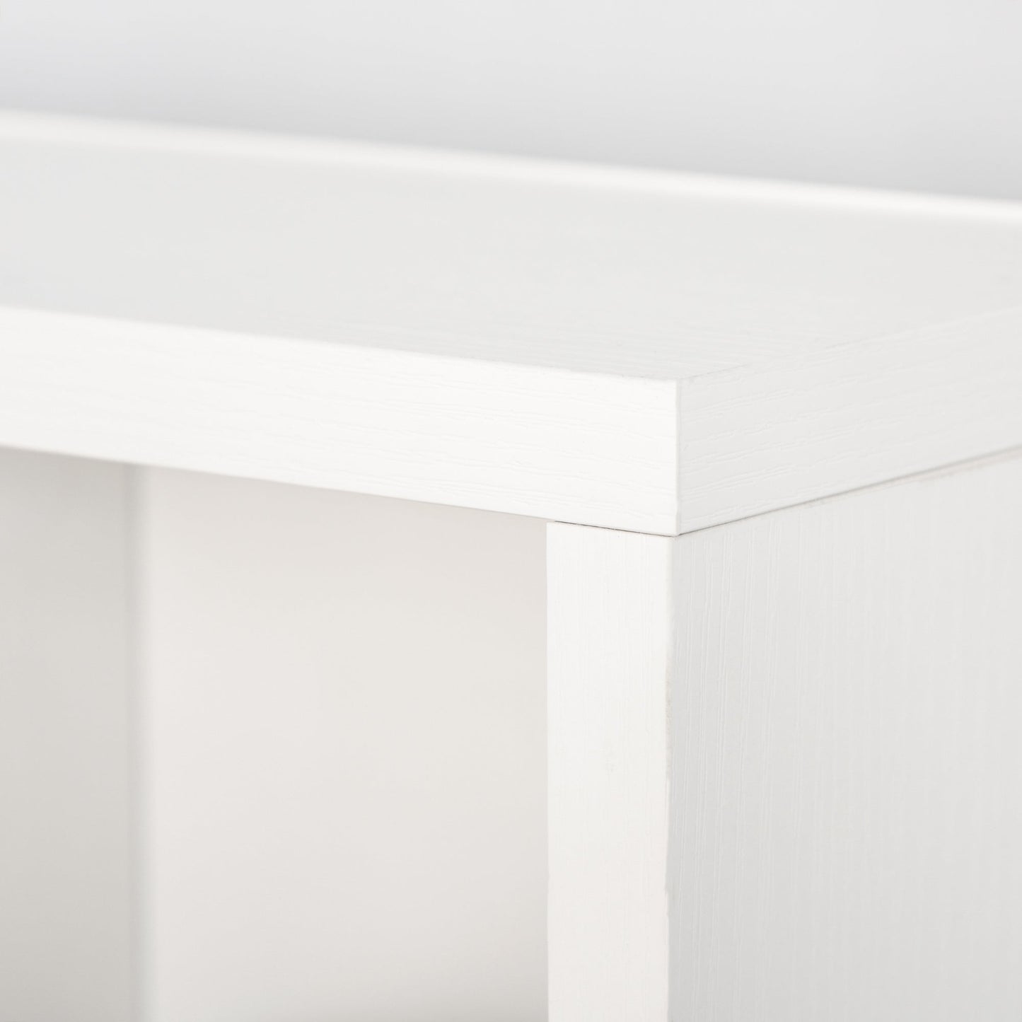 HOMCOM CD Storage Unit with Adjustable Shelves, 89 x 130.5 cm, White
