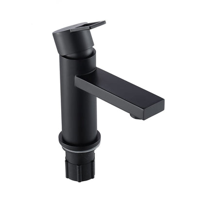 Timeless Matte Black Stainless Steel Bathroom Tap