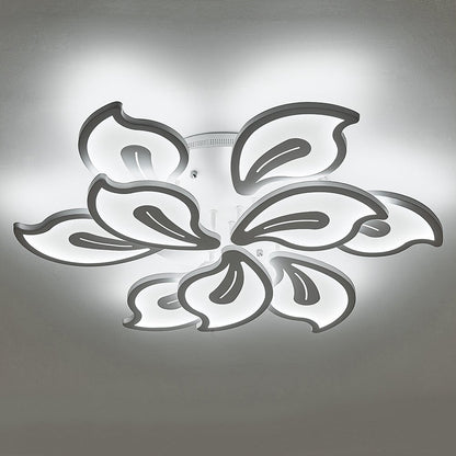 مصباح سقف Petal Modern LED قابل للتعتيم/غير قابل للتعتيم (الإصدار A)