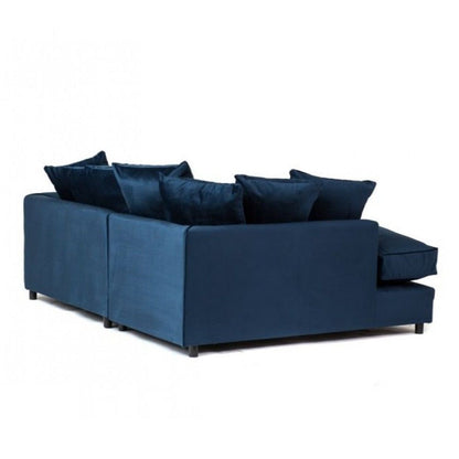 Chicago Velvet Corner Sofa - Heather Rose