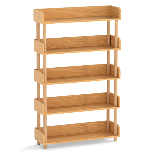 5-Tier Wooden Bookshelf