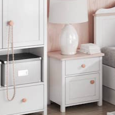 Luna LN-07 Bedside Cabinet 45cm