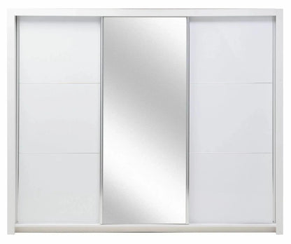 Tuscany 12 Sliding Door Wardrobe 258cm with LED