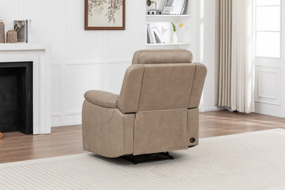 Corley 3 Seater Sofa Beige Stone (Recliner)