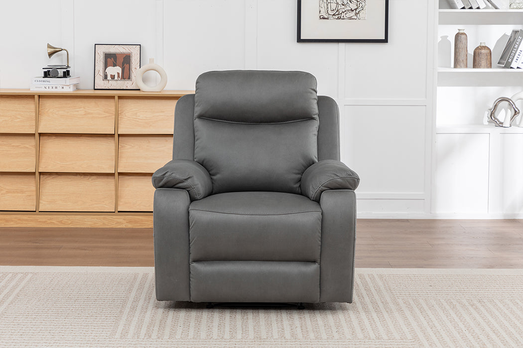 Corley 2 Seater Sofa Grey  (Recliner)