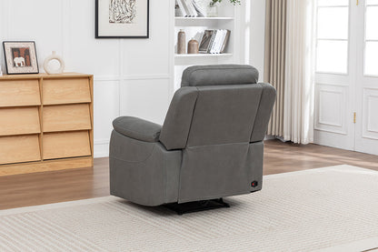 Corley 2 Seater Sofa Grey  (Recliner)