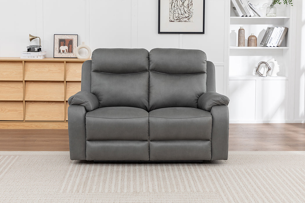 Corley 3 Seater Sofa Grey  (Recliner)