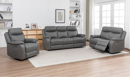 Corley Armchair Grey (Recliner)