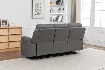 Corley 2 Seater Sofa Grey  (Recliner)