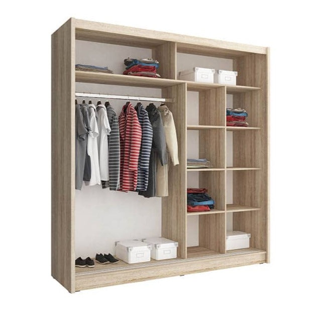 Maja I Sliding Door Wardrobe 200cm