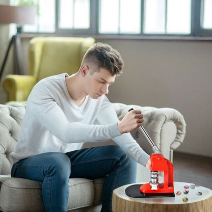 Badge Maker Pin Button Machine 25mm 1000 Cutter Kits