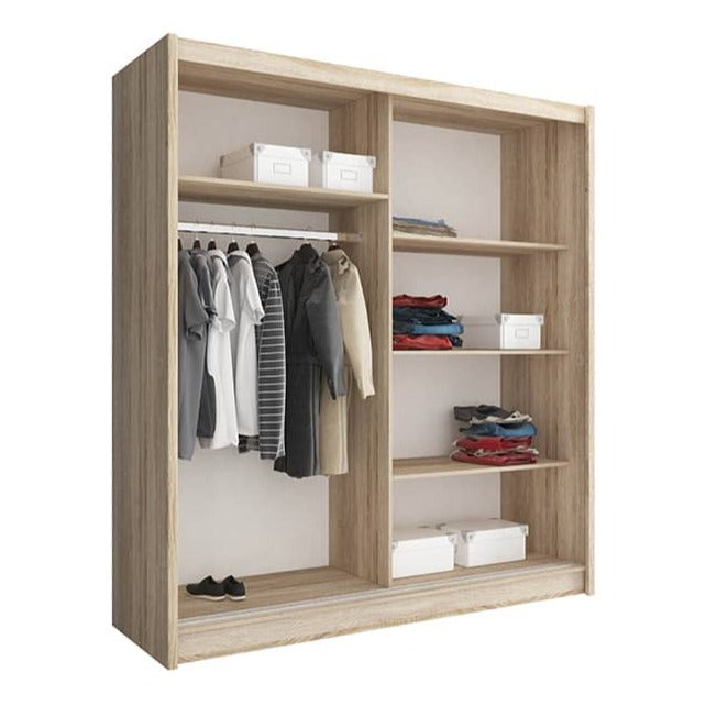 Maja IX Sliding Door Wardrobe 180cm