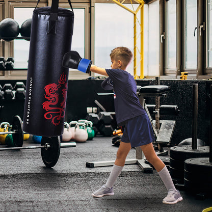 5 Pieces Kids Punching Bag Set Boxing Set with Gloves