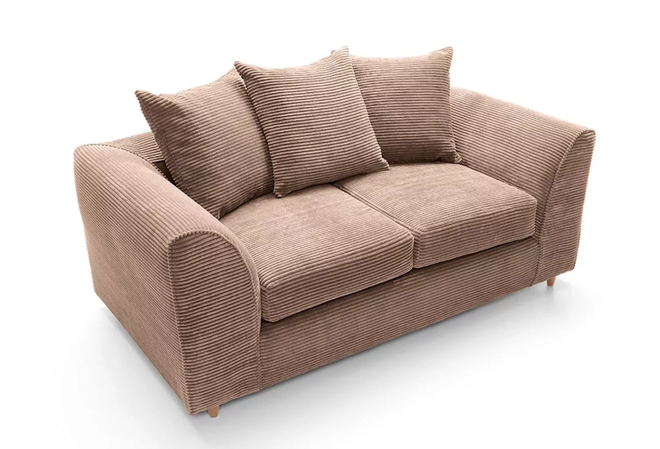 Jill Jumbo 2 Seater Sofa - Brown