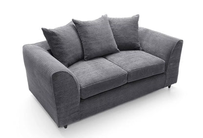 Jill Jumbo 2 Seater Sofa - Grey