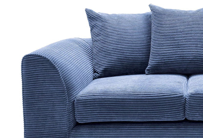 Jill Jumbo 2 Seater Sofa - Blue