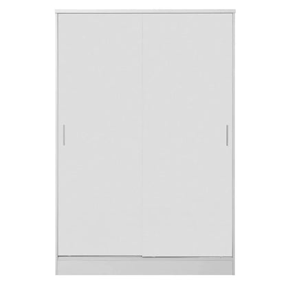 Reflect High Gloss XL 2 Door Sliding Wardrobe - Matt White