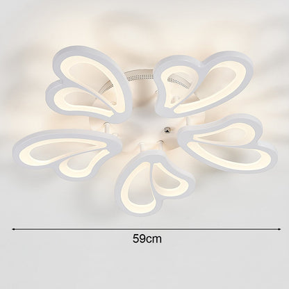 مصباح السقف Petal Modern LED القابل للتعتيم/غير القابل للتعتيم (الإصدار B)