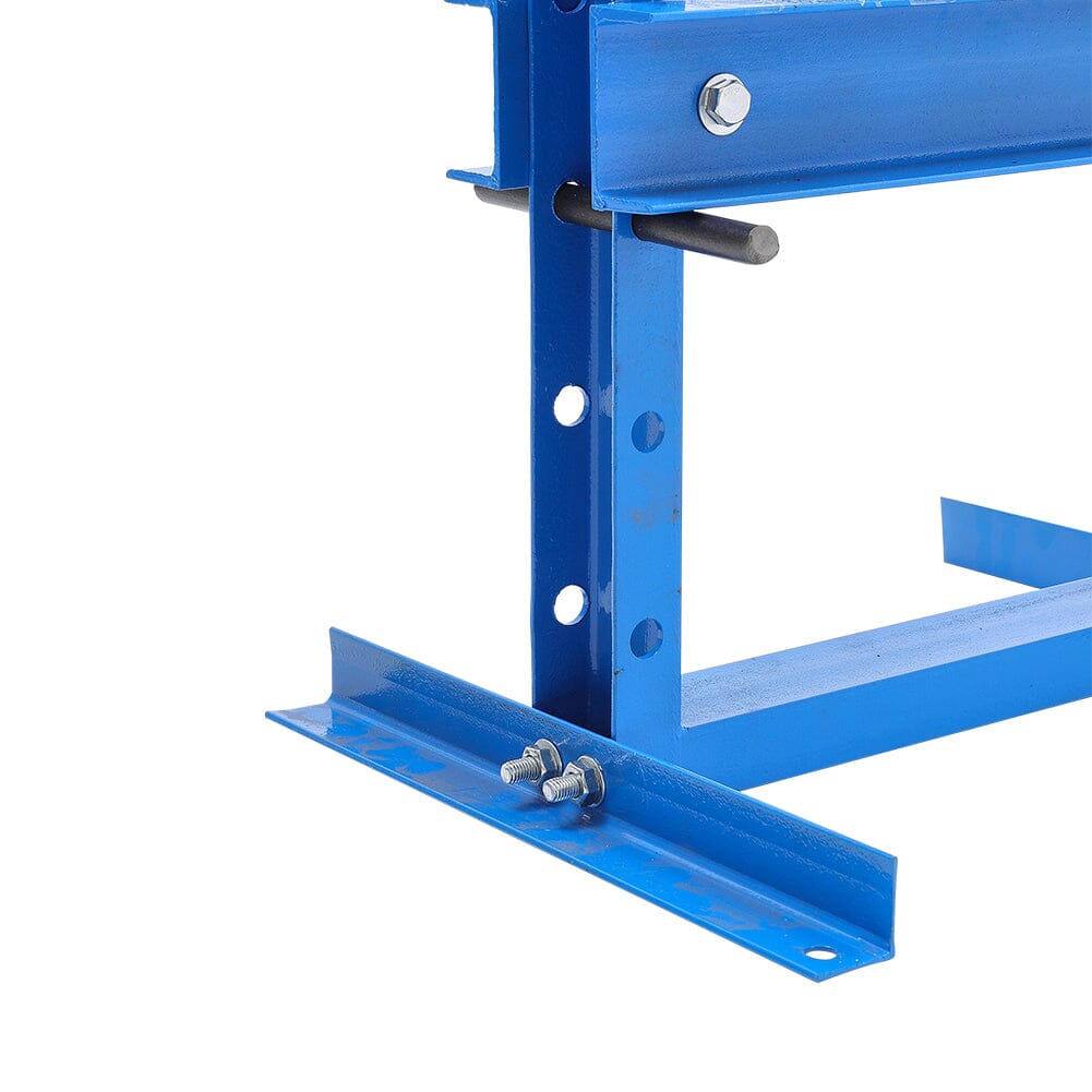 6/12/20Ton Blue Hydraulic Shop Press with Press Plates