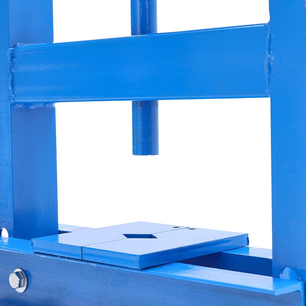 6/12/20Ton Blue Hydraulic Shop Press with Press Plates