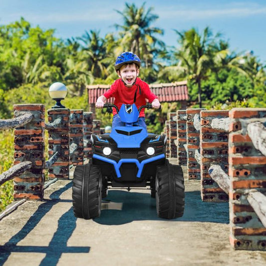 12v Elektryczny Dziecięcy Jeździk ATV / Quad-Niebieski
