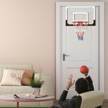 Mini Basketball Hoop with Shatterproof Backboard for Kid, Teen, Adult