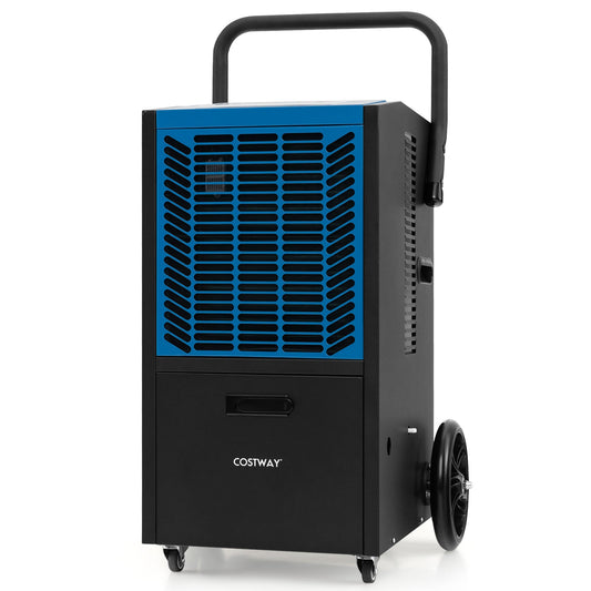 66L/Day High-Capacity Commercial Dehumidifier with 24H Timer for Basement