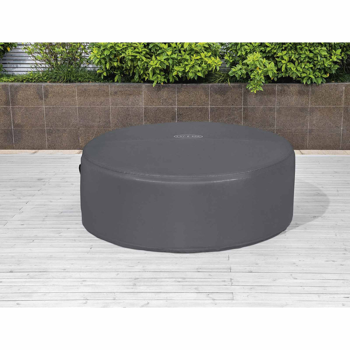 Bestway Spa Cover PVC and POM Grey Ø180 x 66 cm