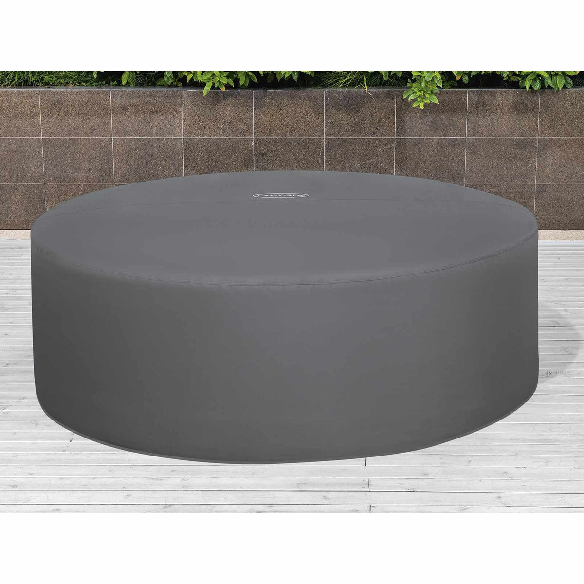 Bestway Spa Cover PVC and POM Grey Ø216 x 80 cm